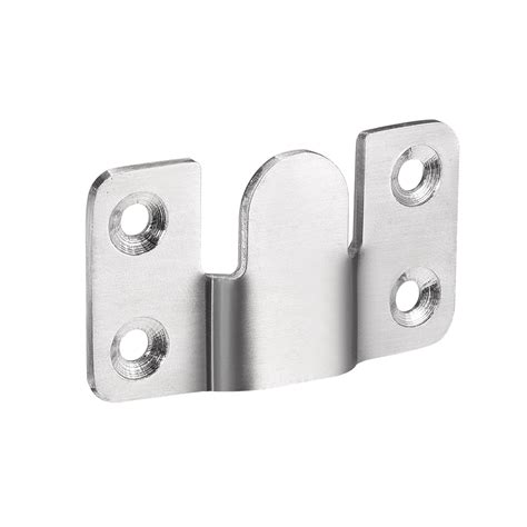 Uxcell 53x30mm Flush Mount Bracket Stainless Steel Polishing 2 Pack ...