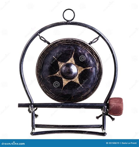 Gong stock image. Image of exotic, percussion, drum, orient - 35150619