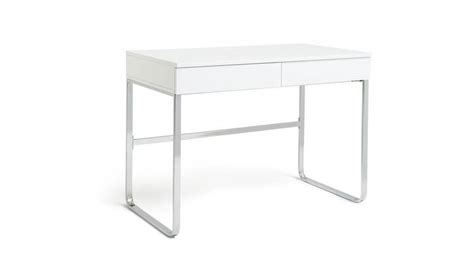 Buy Habitat Sammy 2 Drawer Desk - White Gloss | Desks | Habitat