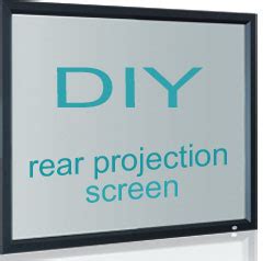 DIY Rear Projection Screen, material and how to | Hix Magazine