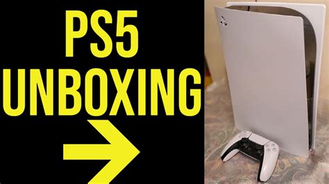 UNBOXING THE PS5 | PS5 DISC VERSION - YouTube