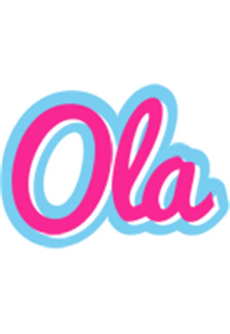 Ola Logo | Name Logo Generator - Popstar, Love Panda, Cartoon, Soccer ...