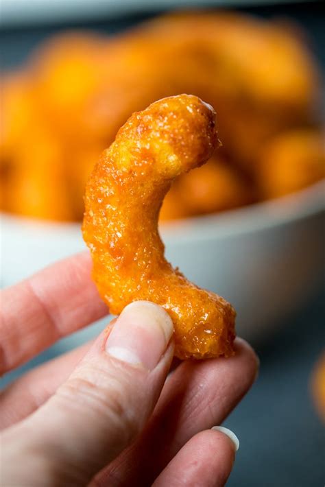 Candied Caramel Cheetos Puffs-- The ultimate sweet and salty snack!