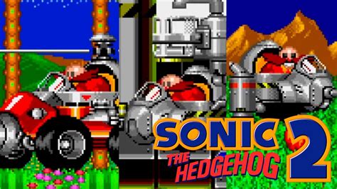 Sonic The Hedgehog 2 all bosses\все боссы - YouTube