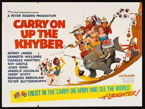 CARRY ON UP THE KHYBER Original UK Quad poster | Picture Palace Movie ...