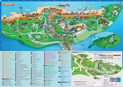 Sentosa Island Singapore Map