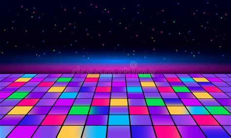 Neon Dance Floor Stock Illustrations – 3,785 Neon Dance Floor Stock ...