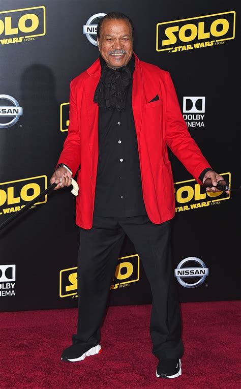 Billy Dee Williams from Solo: A Star Wars Story Hollywood Premiere | E ...