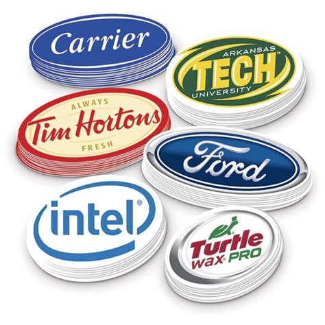 Company Logo Stickers Manufacturer - Monterey Company