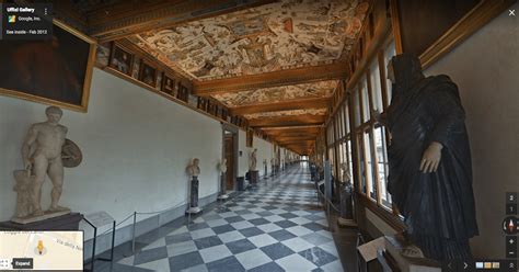 Virtual Tour of Uffizi Gallery Florence Lets You Explore the Museum Online