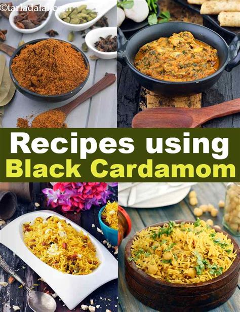 62 black cardamom recipes | Tarladalal.com