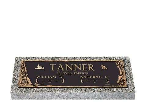 COMPANION BRONZE CEMETERY MARKERS | GRAVE MARKERS | LoveMarkers.com