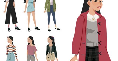 An Artist Illustrated All Of Lara Jean's Outfits From "To All The Boys ...