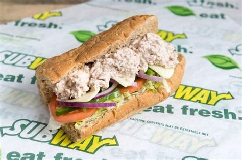 What ingredients are in a Subway tuna sandwich? | The US Sun