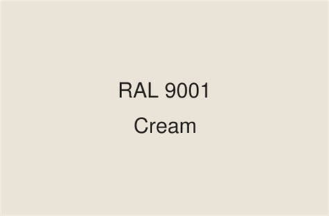 Ral Colour Chart Cream