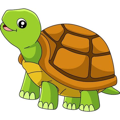 Turtle cartoon clipart vector illustrati... | Premium Vector #Freepik # ...