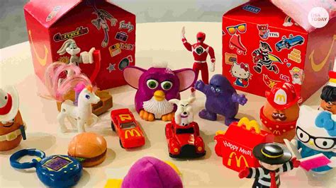 McDonald's brings back retro Happy Meal toys for 40th anniversary