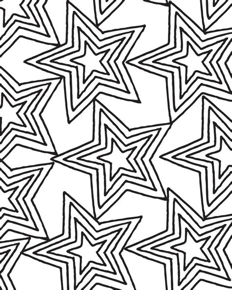 Printable Star Template Coloring Page | Porn Sex Picture