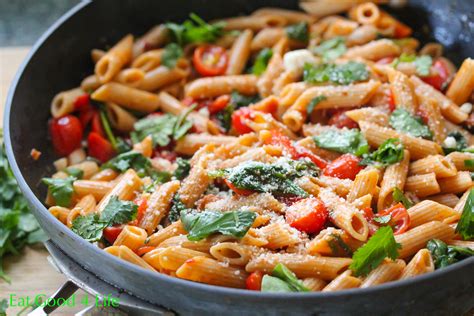 Fire roasted tomato pasta