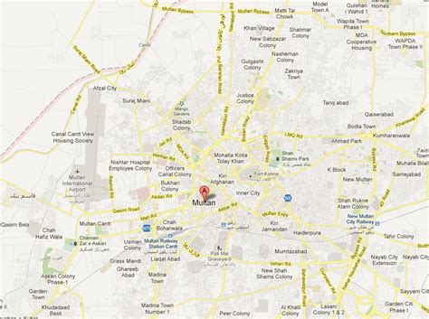 Multan City NA-149 Area Map – Paki Mag