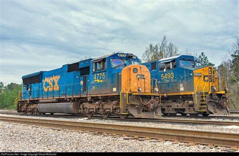 CSX 4775 CSX Transportation (CSXT) EMD SD70MAC at Bostic, North ...