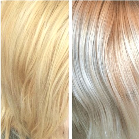 Toner For Blonde Hair Before And After