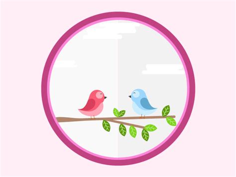 Animated Love Birds Gif