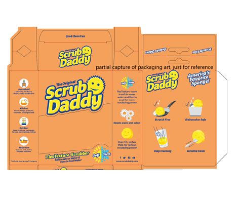 Playful, Modern, Cleaning Product Graphic Design for Scrub Daddy, Inc ...