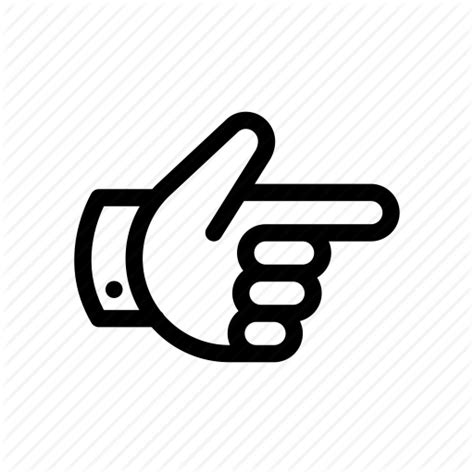 Hand Direction Sign - ClipArt Best