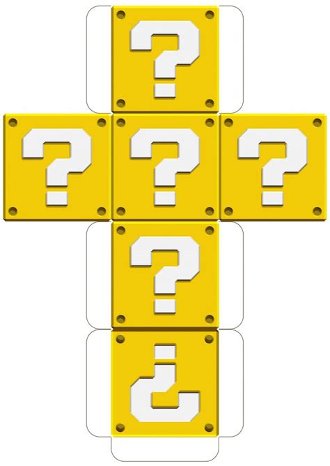 mario-question-block-template.pdf | Mario bros party, Super mario bros ...