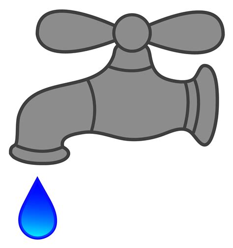 Water tap clipart - Clipground