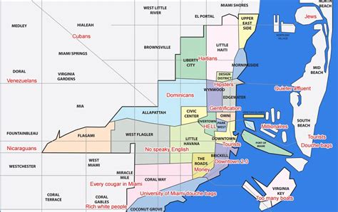 Miami Beach Zip Code Map