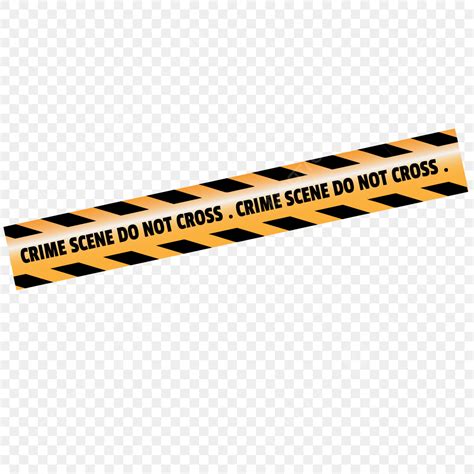 Police Tape Clipart Transparent PNG Hd, Police Tape Vector Png, Crime ...