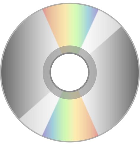 Shiny Compact Disc - Free Clip Art