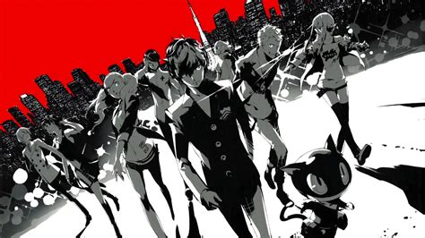 Wallpaper : Phantom Thieves, Persona series, Persona 5, Protagonist ...