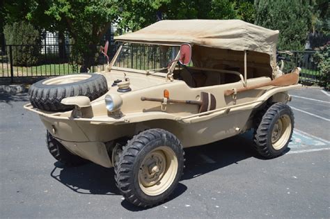 With Beetle Power, This WWII Volkswagen Can Go for a Schwimm