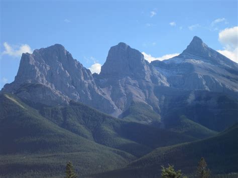 three sisters mountain, alberta | Natural landmarks, Canadian rockies ...