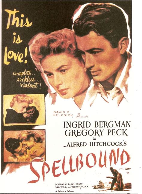 Spellbound (1945) | Movie posters, Old movie posters, Film posters vintage