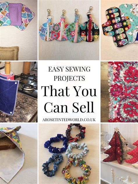 Sewing Projects That You Can Sell ⋆ A Rose Tinted World