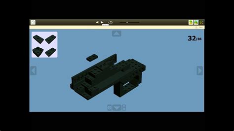 LDD Lego Desert Eagle Instructions - YouTube