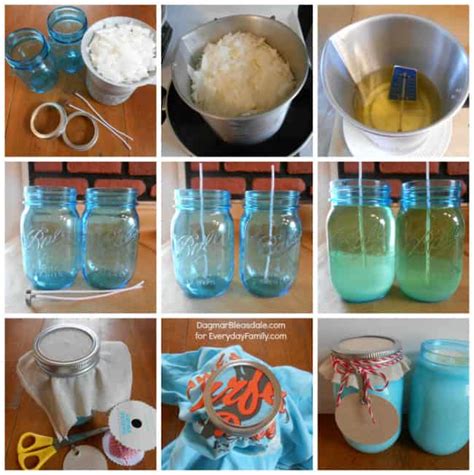 DIY Mason Jar Candle and Other Easy Handmade Teacher's Gifts