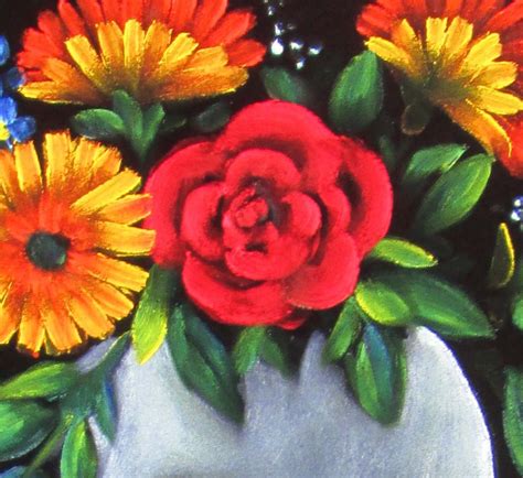 Frida Kahlo Flower Painting at PaintingValley.com | Explore collection ...