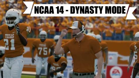 NCAA Football 14 - Dynasty Mode Trailer with Analysis - YouTube