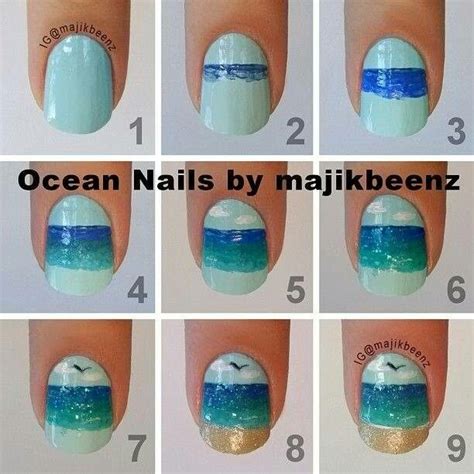 25 Easy Step By Step Nail Art Tutorials For Beginners & Learners 2014 ...