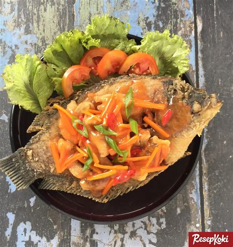 Ikan Gurame (Fillet) Asam Manis Juara - Resep | ResepKoki