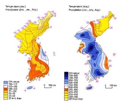 climate - South Korea