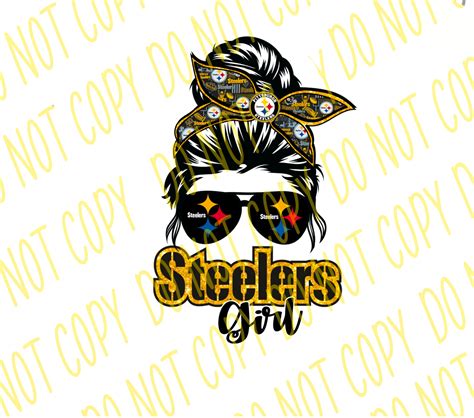 Steelers Girl PNG - Etsy