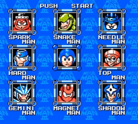 Mega Man 3 boss order | Mega Man / Rockman | Know Your Meme