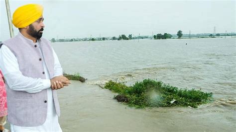 Punjab floods: Ghaggar river breaches all-time record, overflows in ...