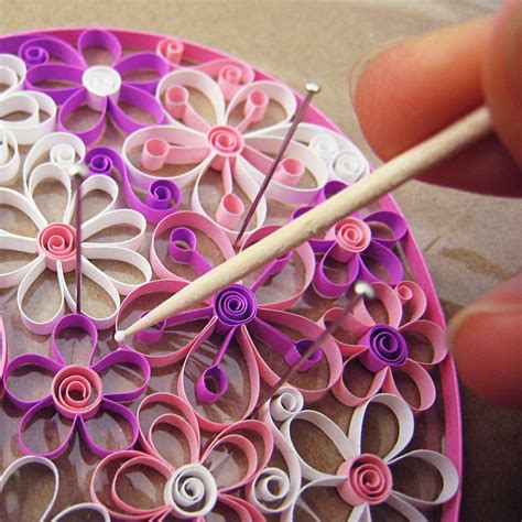 Quilling Flowers PDF Pattern Tutorial - Etsy | Quilling techniques ...